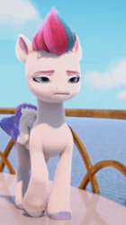 Size: 520x926 | Tagged: safe, screencap, zipp storm, pegasus, pony, g5, my little pony: make your mark, my little pony: make your mark chapter 1, spoiler:my little pony: make your mark, animated, cropped, female, gif, i watch it for the ears, mare, sad, solo