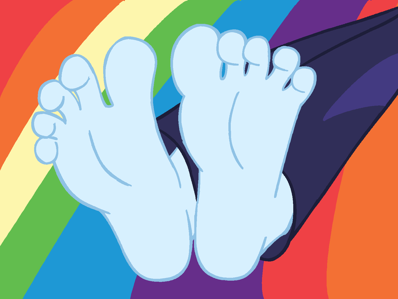 2911414 - safe, artist:rainbowdashmlpeqg, rainbow dash, human, equestria  girls, g4, clothes, feet, fetish, foot fetish, foot focus, legs, pictures  of legs, rainbow background, soles, spread toes, toes, wiggling toes -  Derpibooru