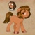 Size: 2048x2048 | Tagged: safe, artist:haruh_ink, earth pony, human, pony, brown coat, brown fur, brown hair, brown mane, brown skin, brown tail, courtney (total drama), cute, dark skin, female, floppy ears, freckles, green eyes, high res, latin american, looking at you, mare, ponified, solo, tail, total drama, total drama island