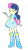 Size: 330x585 | Tagged: safe, artist:mariairini, bon bon, sweetie drops, human, equestria girls, g4, boots, clothes, clothes swap, high heel boots, shirt, shoes, simple background, skirt, solo, transparent background