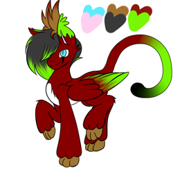 Size: 500x500 | Tagged: safe, artist:djdupstep15, oc, oc only, hybrid, pony, simple background, solo, white background, wings