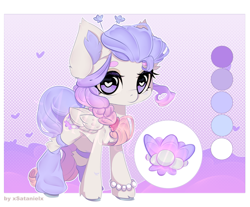 Size: 2323x1928 | Tagged: safe, artist:kisselmr, artist:xsatanielx, oc, oc only, merpony, pegasus, pony, adoptable, advertisement, auction