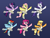 Size: 1920x1440 | Tagged: safe, artist:platinumdrop, applejack, fluttershy, pinkie pie, rainbow dash, rarity, twilight sparkle, alicorn, pony, g4, applerina, ballerina, ballet, flutterina, gradient background, mane six, pinkarina, rainbow dash always dresses in style, rainbowrina, raririna, request, simple background, tutu, tutus, twilarina, twilight sparkle (alicorn)