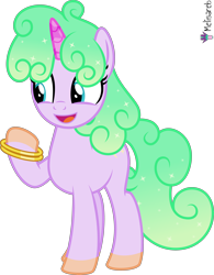 Size: 4000x5128 | Tagged: safe, artist:melisareb, part of a set, oc, oc:paku, pony, unicorn, .svg available, absurd resolution, bracelet, crossover, female, gradient mane, gradient tail, jewelry, kleptocorns, mare, open mouth, simple background, solo, tail, transparent background, vector