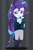 Size: 800x1200 | Tagged: safe, artist:geraritydevillefort, rarity, human, the count of monte rainbow, equestria girls, g4, bowtie, clothes, female, gray background, looking at you, rarifort, simple background, smiling, smiling at you, solo, sparkles, striped background, twisted wonderland, villefort