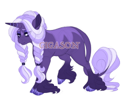 Size: 2900x2300 | Tagged: safe, artist:gigason, oc, oc only, oc:shining star, pony, unicorn, female, high res, magical lesbian spawn, mare, obtrusive watermark, offspring, parent:starlight glimmer, parent:trixie, parents:startrix, simple background, solo, transparent background, unshorn fetlocks, watermark