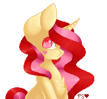 Size: 218x202 | Tagged: safe, artist:prettyshinegp, oc, oc only, pony, unicorn, bust, chest fluff, horn, pixel art, simple background, solo, transparent background, unicorn oc