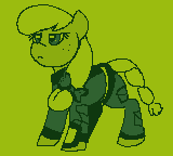 Size: 160x144 | Tagged: safe, artist:brainiac, oc, oc:sienna, pony, unicorn, animated, fallout equestria:all things unequal (pathfinder), fallout equestria:all things unequal sprites (set), female, filly, foal, gif, mare, pixel art, solo, true res pixel art