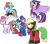 Size: 915x808 | Tagged: safe, edit, edited screencap, editor:pascalmulokozi2, screencap, applejack, fili-second, mistress marevelous, pinkie pie, radiance, rainbow dash, rarity, spike, twilight sparkle, zapp, alicorn, earth pony, pegasus, pony, unicorn, g4, my little pony: friendship is magic, power ponies (episode), season 4, background removed, humdrum costume, jaw drop, masked matter-horn costume, open mouth, power ponies, shocked, shocked expression, shocked eyes, simple background, surprised, transparent background, twilight sparkle (alicorn)