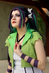 Size: 2000x3000 | Tagged: safe, artist:sarahndipity cosplay, aria blaze, human, equestria girls, g4, clothes, cosplay, costume, high res, irl, irl human, photo, solo