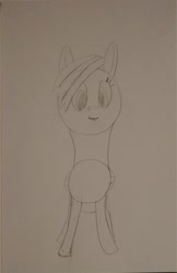 Size: 1424x2200 | Tagged: safe, artist:friendsforever56, rainbow dash, pegasus, pony, g4, folded wings, happy, looking at you, sketch, sketch dump, solo, traditional art, wings