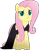 Size: 2197x2788 | Tagged: safe, artist:php178, fluttershy, pegasus, pony, cinemare sins, g4, my little pony: the movie, scare master, .svg available, black dress, bootstrap paradox, clothes, cute, cyan eyes, dress, female, folded wings, high res, inkscape, looking at you, mare, movie accurate, shyabetes, simple background, smiling, smiling at you, standing, svg, teal eyes, transparent background, vector, wings