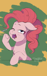 Size: 1600x2560 | Tagged: safe, artist:dawnflame, pinkie pie, earth pony, pony, g4, floppy ears, open mouth