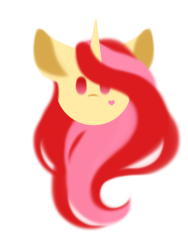 Size: 900x1200 | Tagged: safe, artist:prettyshinegp, oc, oc only, pony, unicorn, bust, female, horn, mare, simple background, solo, transparent background, unicorn oc