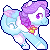 Size: 50x50 | Tagged: safe, artist:tookiut, oc, oc only, pegasus, pony, animated, blinking, gif, pegasus oc, pixel art, simple background, solo, transparent background, wings