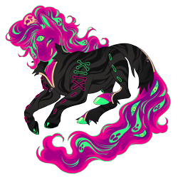 Size: 1500x1500 | Tagged: safe, artist:celeriven, oc, oc only, oc:ghoul rider, earth pony, pony, clothes, female, mare, simple background, solo, transparent background