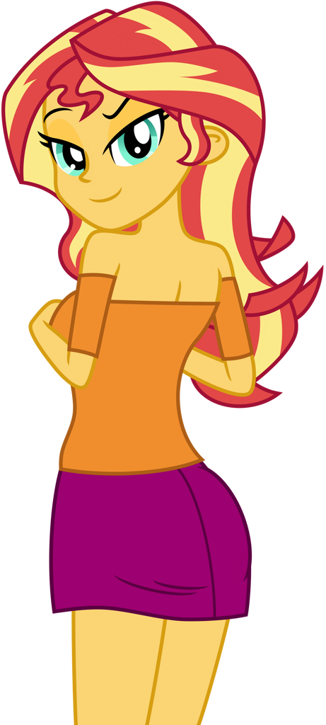 2915429 Safe Artist Emeraldblast63 Sunset Shimmer Human