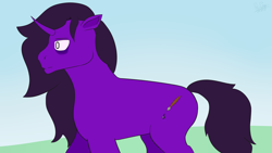 Size: 3840x2160 | Tagged: safe, artist:g-pendraw, oc, oc only, oc:g-pen draw, pony, unicorn, day, high res, solo, walking