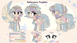 Size: 3552x1988 | Tagged: safe, artist:2pandita, oc, oc:kuteshi, pegasus, pony, female, mare, reference sheet, solo