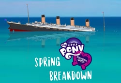 Size: 899x618 | Tagged: safe, artist:thatradhedgehog, equestria girls, equestria girls specials, g4, my little pony equestria girls: better together, my little pony equestria girls: spring breakdown, alternate, ocean liner, titanic, titanic ii, what if