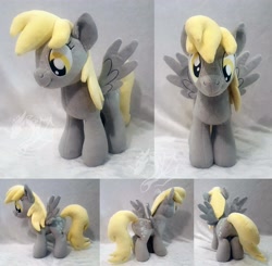 Size: 4096x4009 | Tagged: safe, artist:fire-topaz, derpy hooves, pony, g4, absurd resolution, irl, photo, plushie, solo