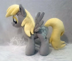 Size: 3526x2988 | Tagged: safe, artist:fire-topaz, derpy hooves, pony, g4, high res, irl, photo, plushie, solo