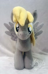 Size: 1966x2988 | Tagged: safe, artist:fire-topaz, derpy hooves, pony, g4, irl, photo, plushie, solo