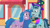 Size: 3410x1920 | Tagged: safe, screencap, izzy moonbow, rufus, earth pony, pony, unicorn, g5, my little pony: tell your tale, one trick pony (episode), spoiler:g5, spoiler:my little pony: tell your tale, spoiler:tyts01e20, duo, duo male and female, female, hat, high res, male, mare, open mouth, rope, stallion, top hat