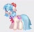 Size: 1332x1250 | Tagged: safe, artist:bug-roux, coco pommel, earth pony, pony, g4, cocobetes, cute, eyelashes, female, mare, one eye closed, simple background, solo, tail, white background, wink