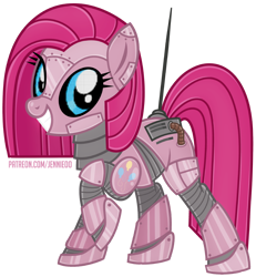 Size: 900x973 | Tagged: safe, artist:jennieoo, pinkie pie, earth pony, pony, robot, robot pony, g4, grin, looking at you, pinkamena diane pie, pinkie bot, roboticization, show accurate, simple background, smiling, smiling at you, solo, steel, transparent background, vector