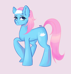 Size: 3901x4081 | Tagged: safe, artist:ske, lotus blossom, earth pony, pony, g4, solo, spa pony