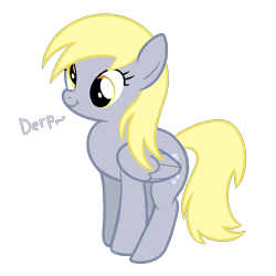 Size: 2000x2000 | Tagged: safe, artist:candy meow, derpy hooves, pegasus, pony, g4, atg 2022, derp, female, high res, mare, newbie artist training grounds, scrunchy face, simple background, solo, standing, transparent background
