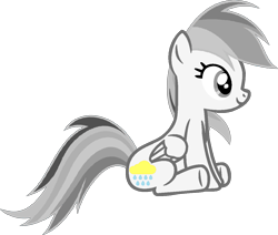 Size: 1211x1027 | Tagged: safe, artist:josephlu2021, oc, oc only, oc:gray awesome dash, pegasus, pony, folded wings, pegasus oc, pony oc, simple background, sitting, solo, transparent background, wings