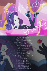 Size: 1443x2160 | Tagged: safe, artist:amante56, edit, edited screencap, screencap, rarity, human, equestria girls, equestria girls series, g4, the other side, album, album cover, beautiful, i kissed a girl, katy perry, music, pose
