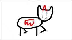 Size: 843x477 | Tagged: safe, alicorn, pony, 1000 hours in ms paint, base, in a nutshell, simple background, solo, stick figure, stick pony, white background