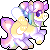 Size: 50x50 | Tagged: safe, artist:tookiut, oc, oc only, pony, animated, blinking, gif, pixel art, rearing, simple background, transparent background