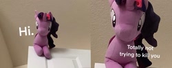 Size: 2084x833 | Tagged: safe, artist:twidasherboop, twilight sparkle, alicorn, pony, g4, irl, merchandise, photo, plushie, solo, this will end in hugs, twilight sparkle (alicorn)