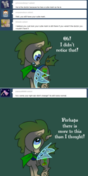 Size: 650x1302 | Tagged: safe, artist:toadstool-prancer, oc, oc:tantamount, changeling, tantamount time turner, cutie mark, cutie mark on non-pony, solo