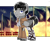 Size: 2300x2000 | Tagged: safe, artist:anno酱w, pegasus, pony, attack on titan, base used, clothes, crossover, flag, high res, levi ackerman, outline, ponified, white outline