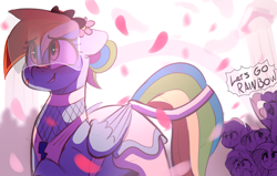 Size: 4100x2600 | Tagged: safe, artist:welost, applejack, fluttershy, pinkie pie, rainbow dash, rarity, twilight sparkle, pegasus, pony, g4, adorasexy, bandaid, blushing, bride, cheering, clothes, cute, dialogue, dress, encouragement, english, female, flower, flower in hair, flower petals, folded wings, mane six, mare, marriage, nervous, open mouth, petals, rainbow dash always dresses in style, sexy, speech bubble, starry eyes, talking, wedding, wedding dress, wedding veil, wingding eyes, wings