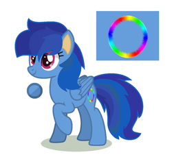 Size: 934x855 | Tagged: safe, artist:mialositas2017, oc, oc only, oc:sondash, hybrid, pegasus, pony, crossover, crossover ship offspring, cutie mark, female, interspecies offspring, jewelry, male, mare, offspring, parent:rainbow dash, parent:sonic the hedgehog, parents:sonicdash, rainbow, raised hoof, reference sheet, ring, shadow, simple background, smiling, sonic rainboom, sonic the hedgehog, sonic the hedgehog (series), white background, wings