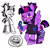 Size: 540x514 | Tagged: dead source, safe, artist:fizzysugardrink, twilight sparkle, alicorn, pony, g4, acne, alternate hairstyle, bag, bracelet, cellphone, clothes, flip phone, freckles, glasses, jewelry, meme, nerd, phone, ponytail, shirt, simple background, socks, solo, striped socks, triforce, trollface, twilight sparkle (alicorn), unshorn fetlocks, white background, wing hands, wings