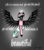 Size: 948x1082 | Tagged: safe, artist:kat-the-true-kitkat, oc, oc only, pegasus, pony, clothes, gradient background, hoodie, pegasus oc, signature, spread wings, wings