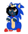 Size: 1672x2028 | Tagged: safe, artist:rokosmith26, oc, oc only, earth pony, pony, undead, zombie, zombie pony, animal onesie, bags under eyes, cheek fluff, clothes, commission, costume, earth pony oc, eye clipping through hair, fangs, happy, kigurumi, looking up, male, onesie, open mouth, simple background, sitting, smiling, solo, sonic the hedgehog, sonic the hedgehog (series), stallion, tattoo, teeth, transparent background, ych result