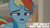 Size: 1280x720 | Tagged: safe, edit, edited screencap, editor:quoterific, screencap, rainbow dash, pegasus, pony, g4, season 8, the end in friend, female, mare, open mouth, school of friendship, solo, text