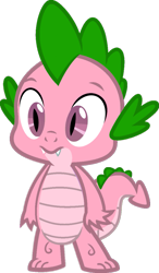 Size: 683x1169 | Tagged: safe, artist:foxyfell1337, spike, spike (g1), dragon, g1, g4, g1 to g4, generation leap, simple background, solo, transparent background