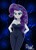 Size: 2488x3457 | Tagged: safe, artist:danielitamlp, rarity, equestria girls, equestria girls series, the other side, bare shoulders, breasts, busty rarity, cleavage, female, hand on hip, high res, outline, redraw, sexy, sleeveless, solo, strapless, unitard, white outline