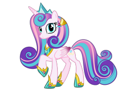 Size: 3078x2184 | Tagged: safe, artist:galaxyswirlsyt, princess flurry heart, pony, g4, colored wings, colored wingtips, high res, older, older flurry heart, simple background, solo, transparent background, wings