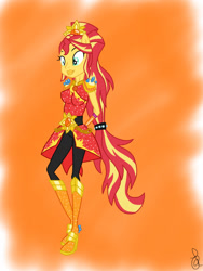 Size: 768x1024 | Tagged: safe, artist:ilaria122, sunset shimmer, human, equestria girls, g4, my little pony equestria girls: legend of everfree, crystal guardian, lips, solo