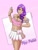 Size: 1080x1427 | Tagged: safe, artist:carpdime, pipp petals, human, g5, my little pony: a new generation, absolute cleavage, breasts, busty pipp petals, cellphone, cleavage, female, hand on hip, humanized, looking at you, phone, signature, smartphone, smiling, solo